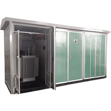 200 650 Kva बॉक्स Prefabricated वितरण कॉम्पैक्ट ट्रांसफॉर्मर सबस्टेशन